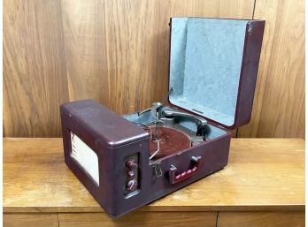 A Vintage Bakelite Record Player