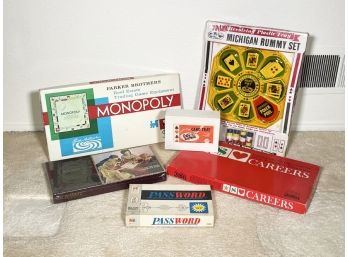 Grouping Of Vintage Boardgames