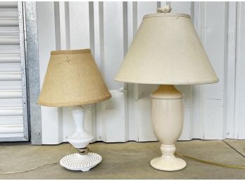 A Pairing Of Accent Lamps