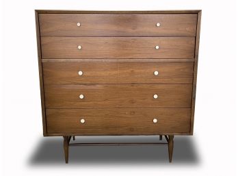 A Vintage Mid Century Modern Chest Of Drawers