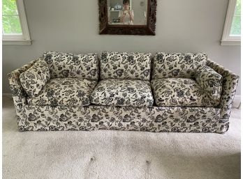 Black & White Down Filled Sofa