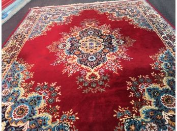 Beautiful Kerman Oriental Rug, Virgin Wool, Moth Proofed