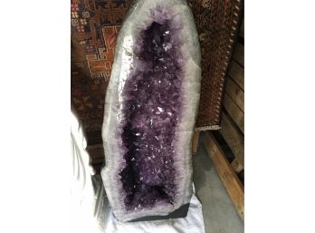143 LB , Amethyst Crystal Geode