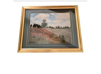 'The Poppy Field' By Claude Monet, 1873 (2 Of 2)