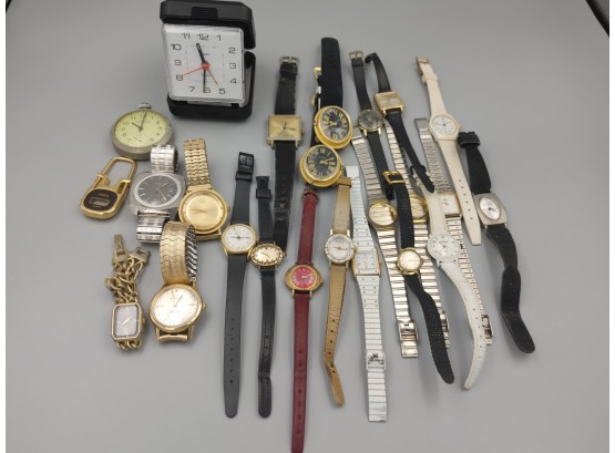 Lot Of Assorted Watches & Bands