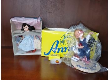 Madame Alexander 'Dorothy' Doll & 1992 Annalee Doll Society Doll