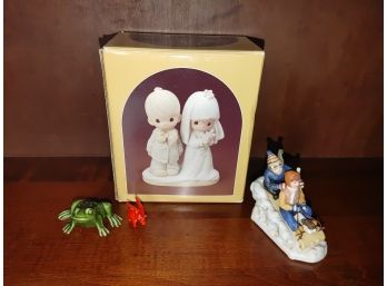 Precious Moments Bride And Groom Figure & Others
