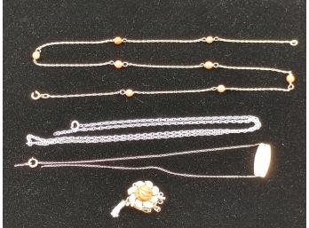'As-Is' Lot Of 14k/10k Gold Jewelry Pieces.