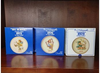 Goebel Hummel Annual Plates 1973-1980