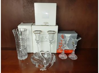 Lot Of Mikasa Glassware