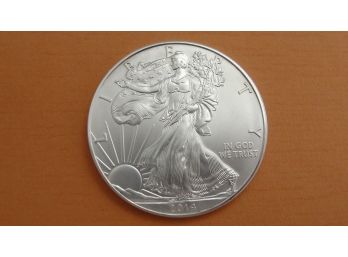 2014 US Silver Eagle 1 Troy Ounce .999 Fine Silver Coin