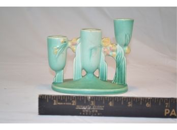 Roseville Ixia Triple Candle Holder