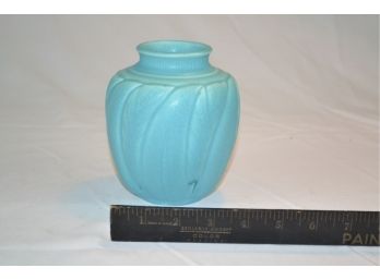 Rookwood Blue Matte Vase