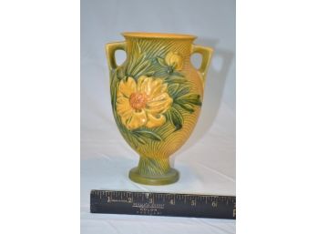 Roseville Peony Vase