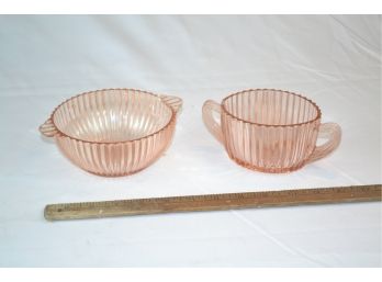 Vintage Glass Candy Bowl Set