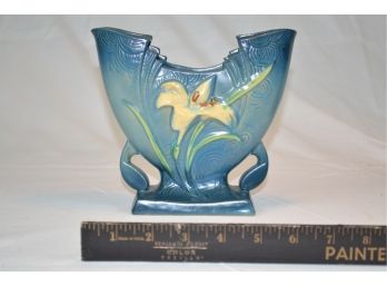 Roseville Blue Trophy Vase