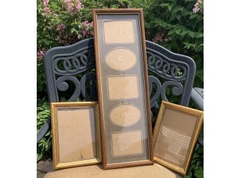 Three Picture Frames