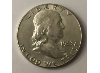 1963 Franklin Half Dollar (Estimated BU)