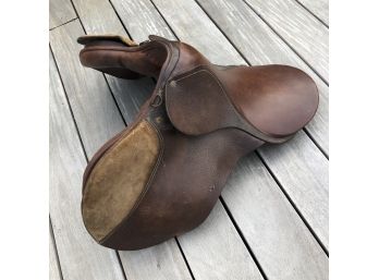 Vintage Cortina Made In Argentina Leather English Riding Horse Saddle 17' 4677