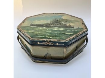 Loose-wiles Biscuit Company Ship Tin