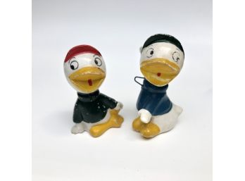 Vintage Donald Duck Disney Ceramic Chain Figures