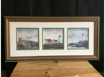 Framed Lighthouses By Doug Brega