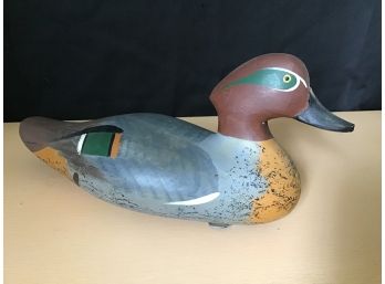 Green-Winged Teal Duck Decoy #6