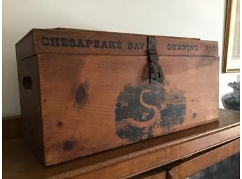 Chesapeake Bay Gunning Box, 1930s