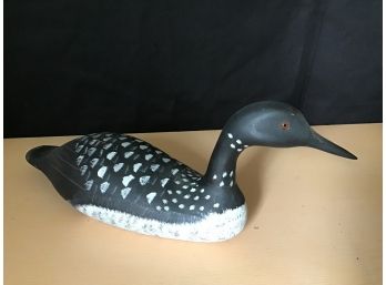 Duck Decoy #4, Handcrafted By Charles Heidtman, Guilford CT