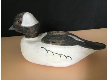 Wooden Duck Decoy #14, 12W X 5.5H