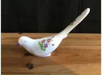 Fenton Dove, Violets In The Snow, Handpainted By M Reynolds