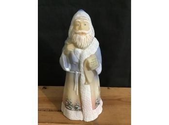 Fenton Santa Claus, Handpainted And Signed By J Schultz