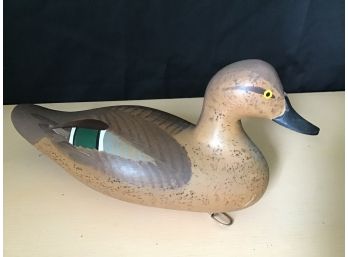Wooden Duck Decoy #8, 13W X 6H