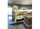 Decorative Large Vintage Rocking Horse