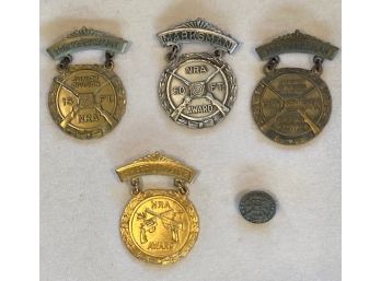 Lot Of National Rifle Association (NRA) Medals