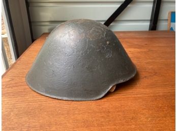 Vintage Vietnam War Era East German Army Helmet With Liner Straps.