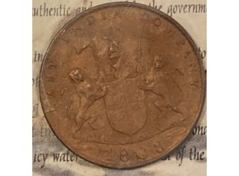 Authentic 1808 Sunken Treasure Coin East Indian Company