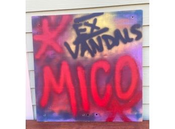 Rare Early Graffiti Art My Renowned Early Artist Mico Of The Ex Vandals