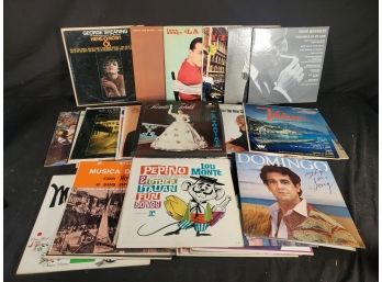 Large Vintage Vinyl Lot - Tony Bennett, Connie Francis, Soundtracks, Italian Music And More