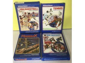 Vintage Intellivision Mattel Electronic Games