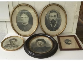 Antique Ancestor Oval Frames