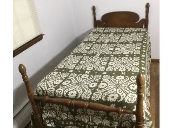 Vintage Maple Twin Bed