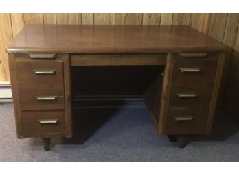 Antique Wooden Desk By Jackson Desks
