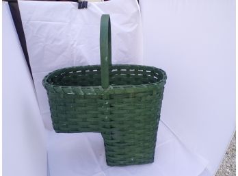 Stair Basket Green Country Paint