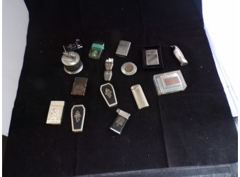 Lot Of 15 Collectable Lighters