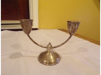 Sterling Silver Double Candlestick