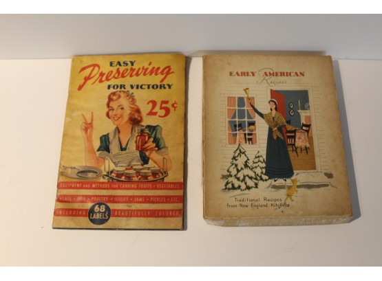 Vintage American Recipe Books