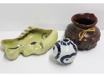 Unique Collection Of Pottery