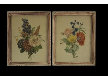 Beautiful Vintage Floral Prints