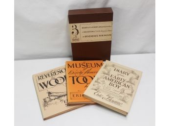 Amazing Boxed Collection Of 3 Eric Sloane Books
